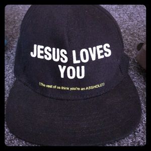 Unif “Jesus loves you” hat